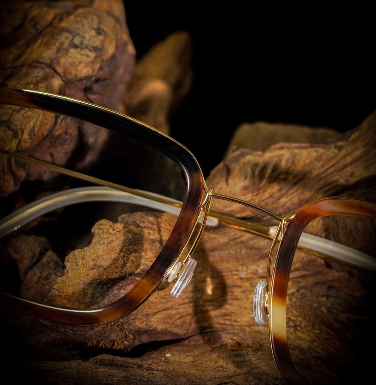 Eric Natural Horn Optical Glasses