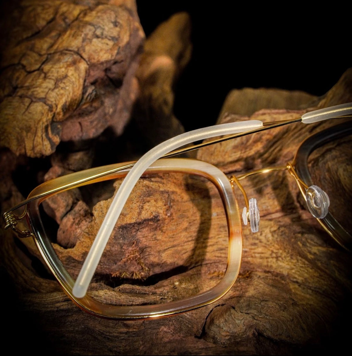 Eric Natural Horn Optical Glasses