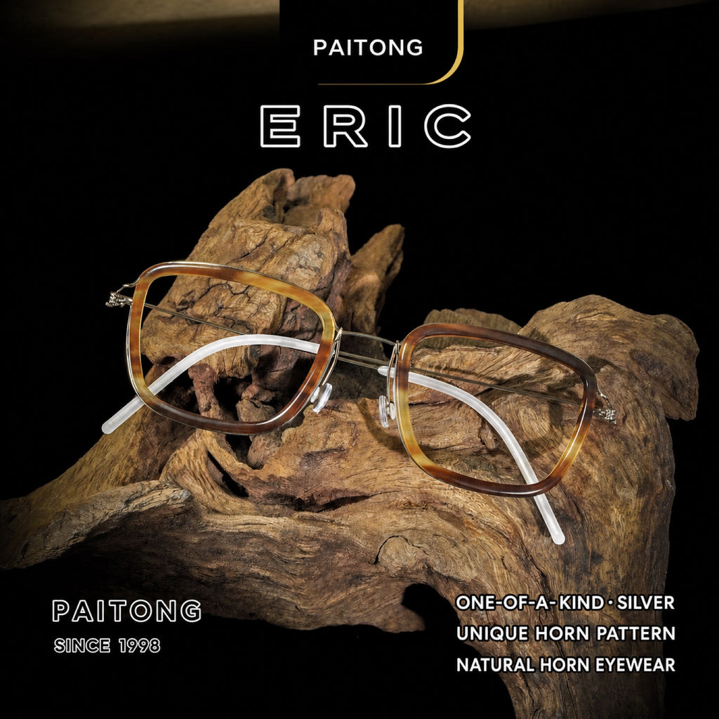 Eric Natural Horn Optical Glasses